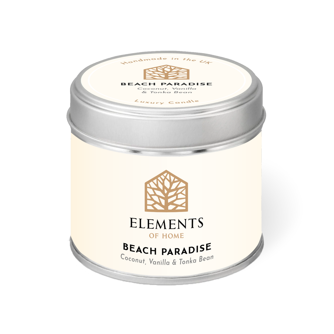 Beach Paradise Candle In A Tin