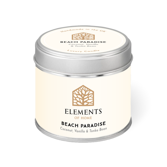 Beach Paradise Candle In A Tin