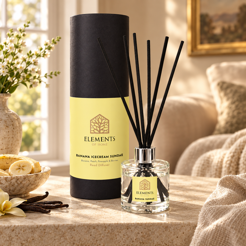 Banana Ice-cream Sundae: The Playful Fruity Scent That Brings a Bit of Fun Into Your Home