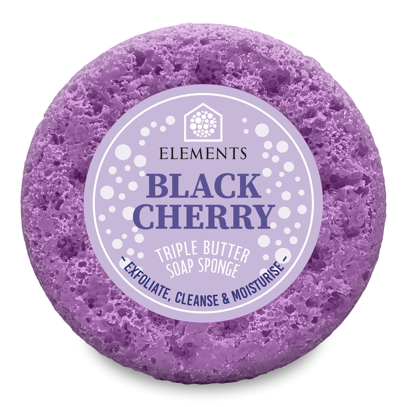 Black Cherry Soap Sponge