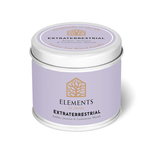 Extraterrestrial Candle In A Tin