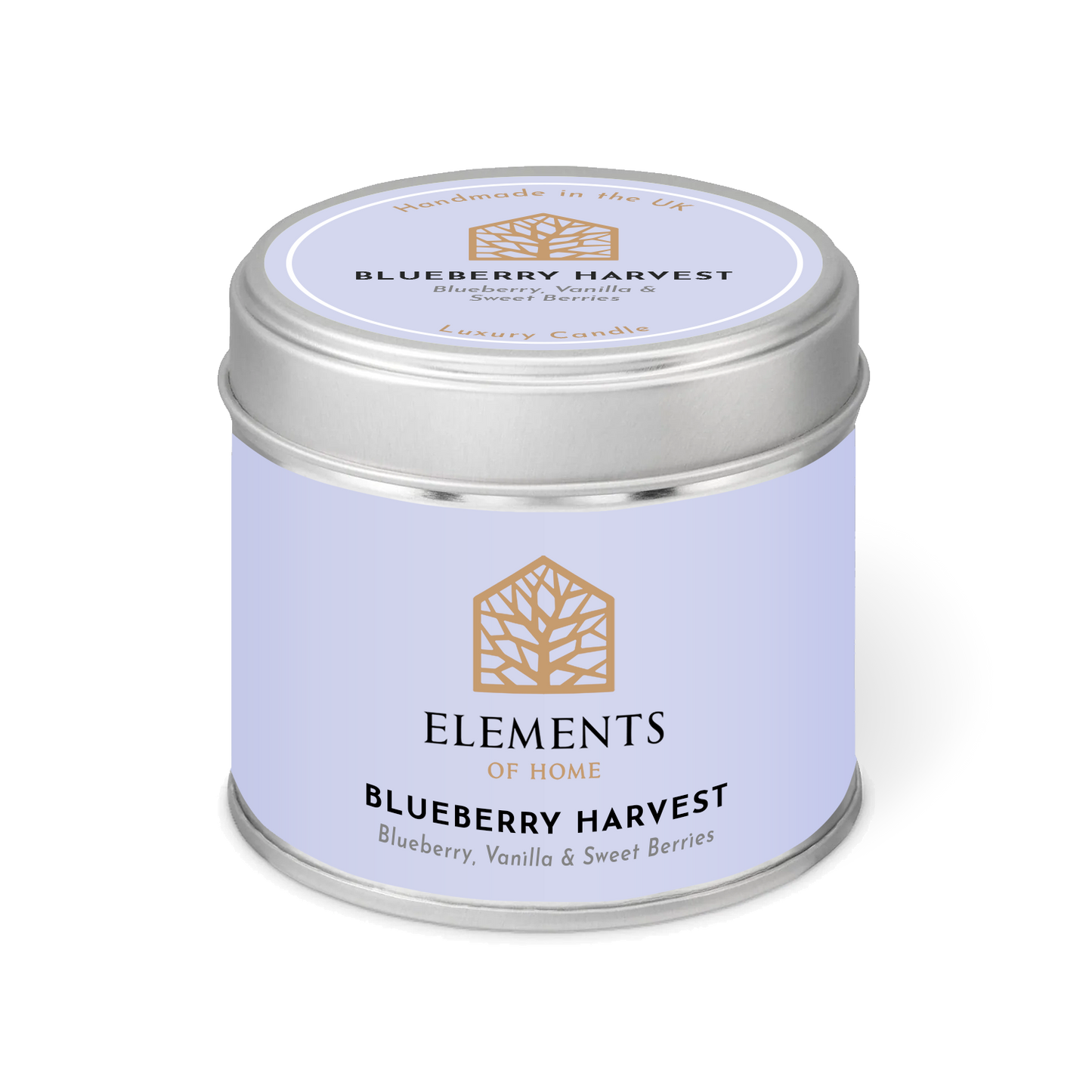 Blueberry Harvest Candle In A Tin