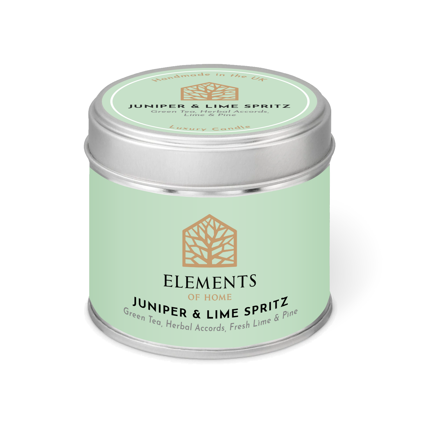 Juniper & Lime Spritz Candle In A Tin