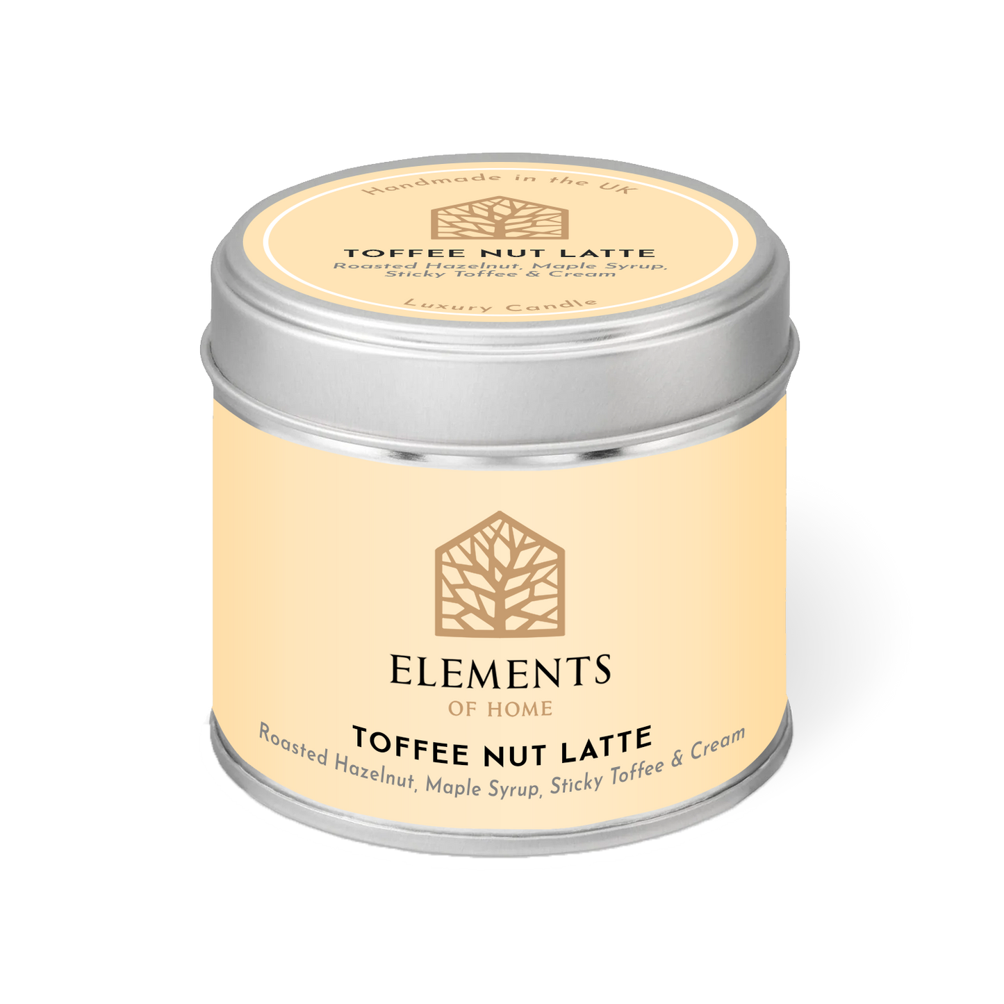 Toffee Nut Latte Candle In A Tin