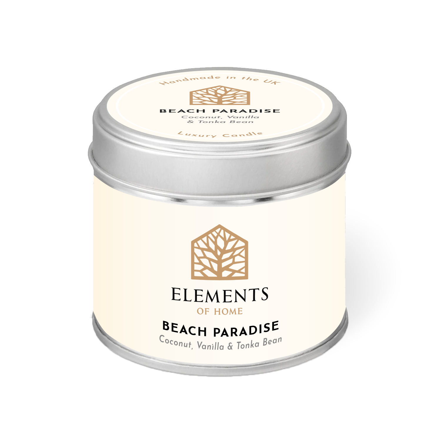Beach Paradise Candle In A Tin
