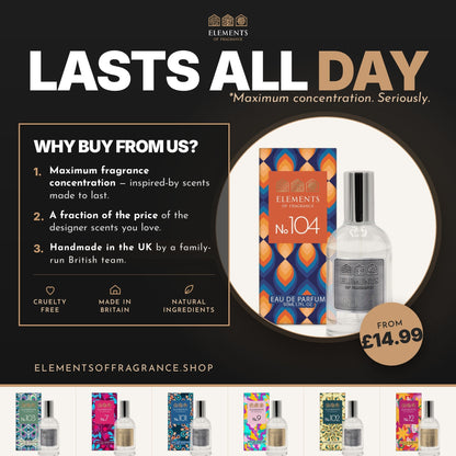 No06 Inspired by Lady Millions 50ml perfume by Elements of Fragrance – a maximum-concentration eau de parfum at a fraction of the designer price, handmade in the UK.