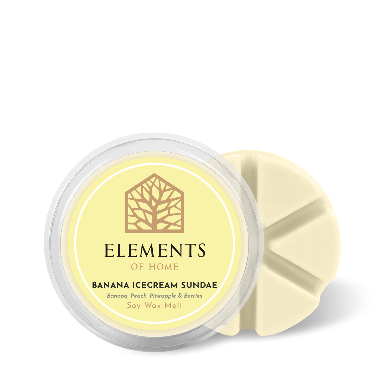 Banana Icecream Sundae Wax Melt 50g