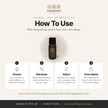 How to use the Igneous 10ml Fragrance Oil