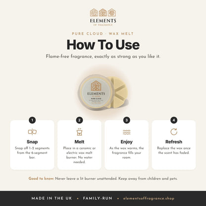 How to use the Pure Cloud Wax Melt