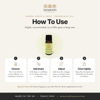 How to use the Green Apple & Pear Fragrance Oil