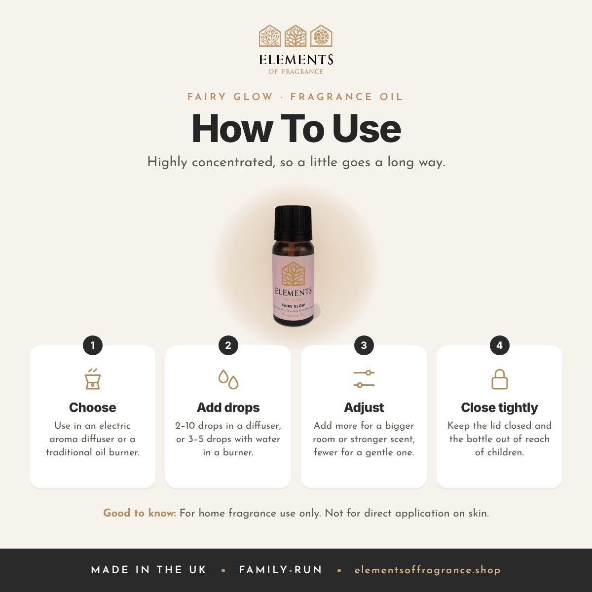 How to use the Fairy Glow Fragrance Oil