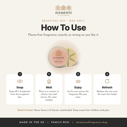 How to use the Beautiful Day Wax Melt