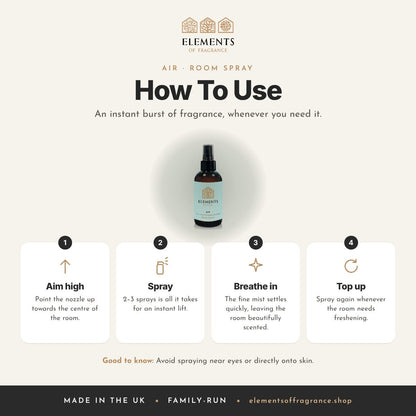 How to use the Air Room Spray