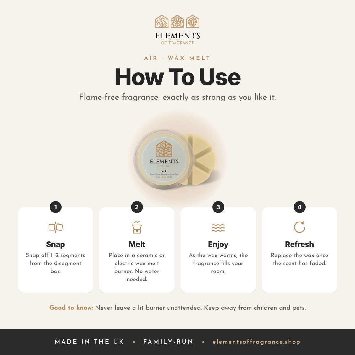 How to use the Air Wax Melt