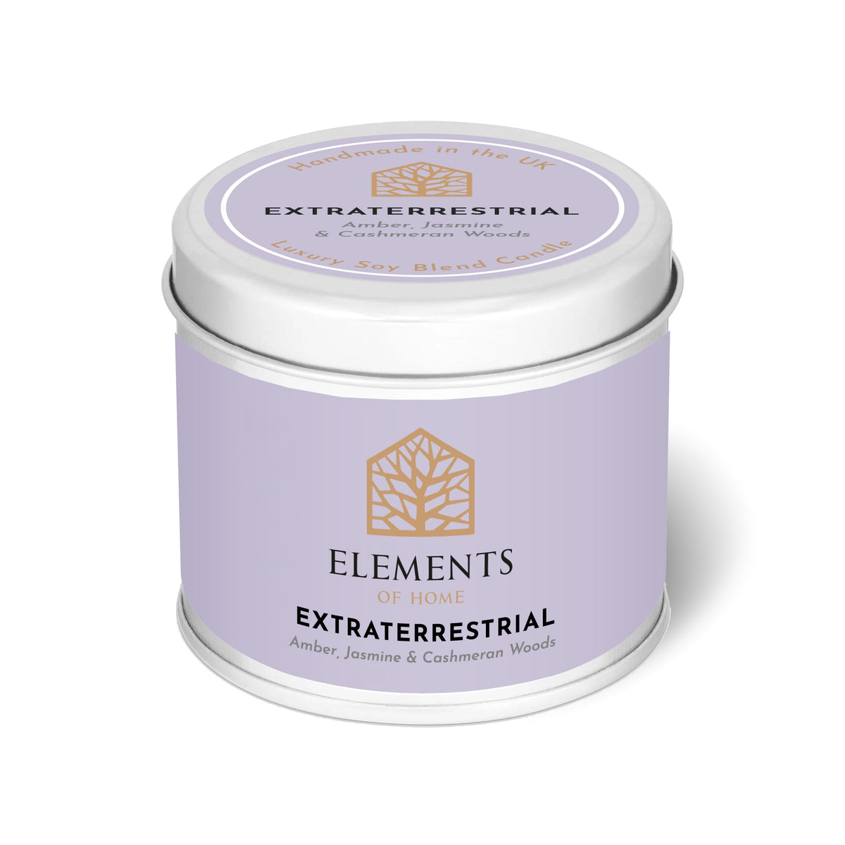 Extraterrestrial scented candle in a 180g tin – Elements of Fragrance