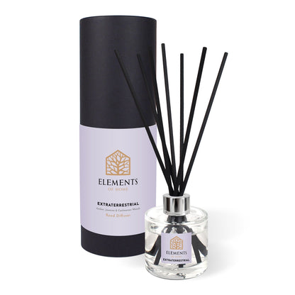 Extraterrestrial 100ml reed diffuser with black reeds and gift tube – Elements of Fragrance