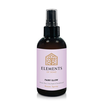 Fairy Glow room spray in an amber glass spray bottle – Elements of Fragrance