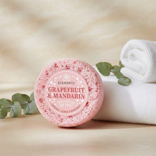Grapefruit and Mandarin Soap Sponge