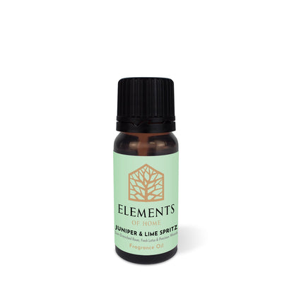 Juniper & Lime Spritz fragrance oil in a 10ml amber dropper bottle – Elements of Fragrance