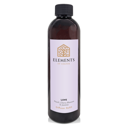 Love reed diffuser refill bottle – Elements of Fragrance