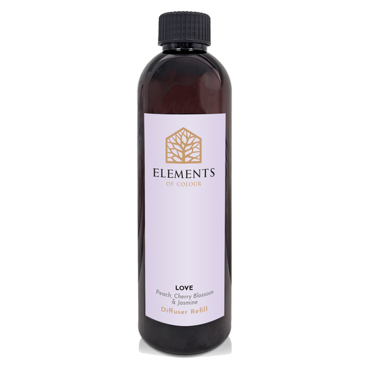 Love reed diffuser refill bottle – Elements of Fragrance