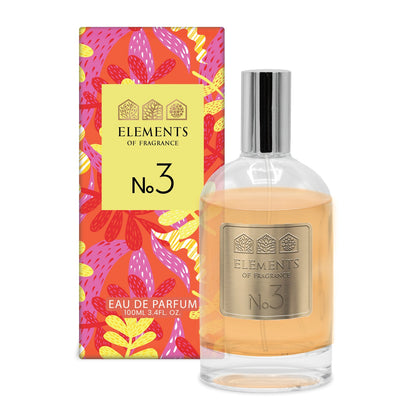No03 Inspired by La Vie Est Belle 100ml eau de parfum bottle with patterned gift box – Elements of Fragrance
