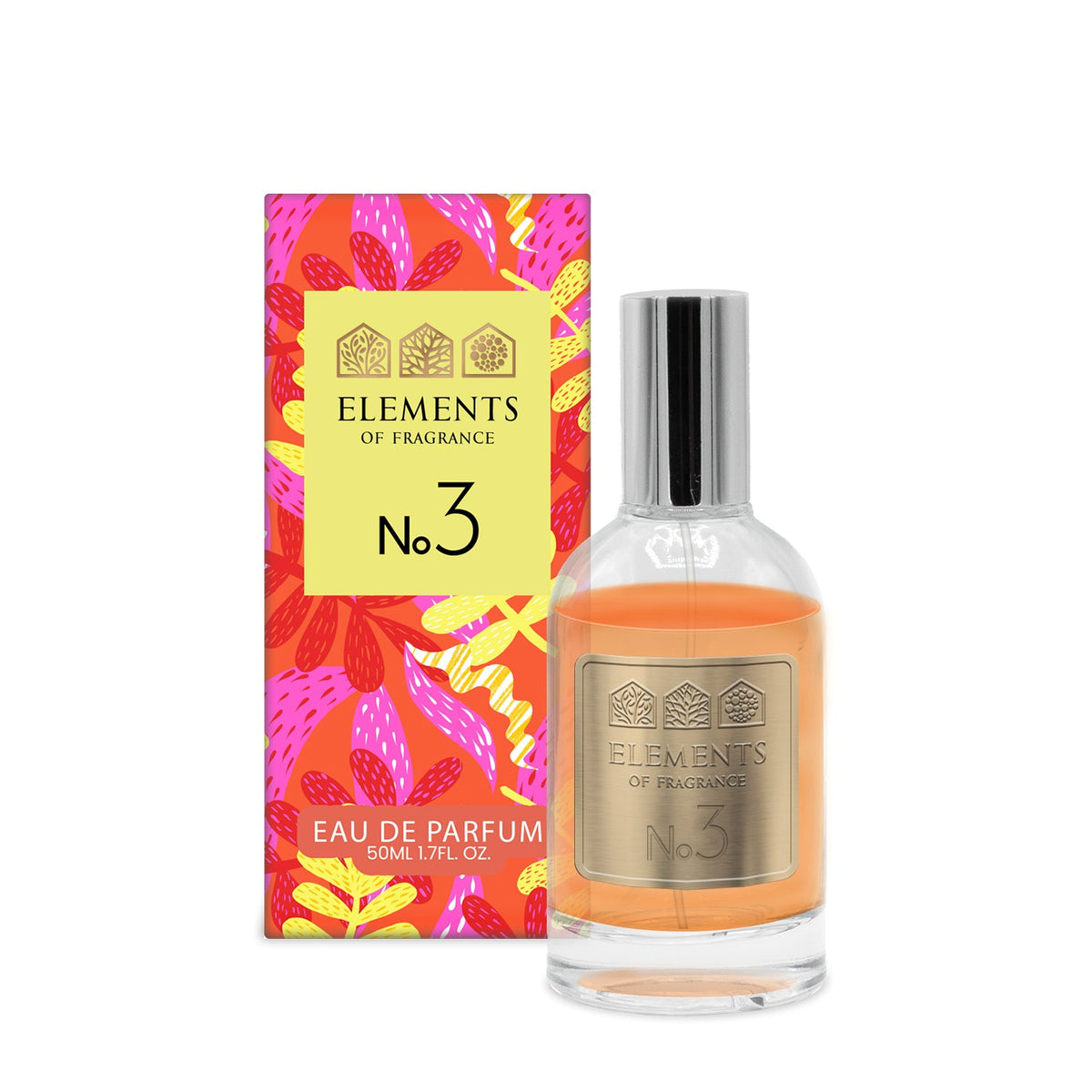 No03 Inspired by La Vie Est Belle 50ml eau de parfum bottle with patterned gift box – Elements of Fragrance