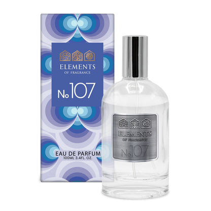 No107 Inspired by Phantom 100ml eau de parfum bottle with patterned gift box – Elements of Fragrance