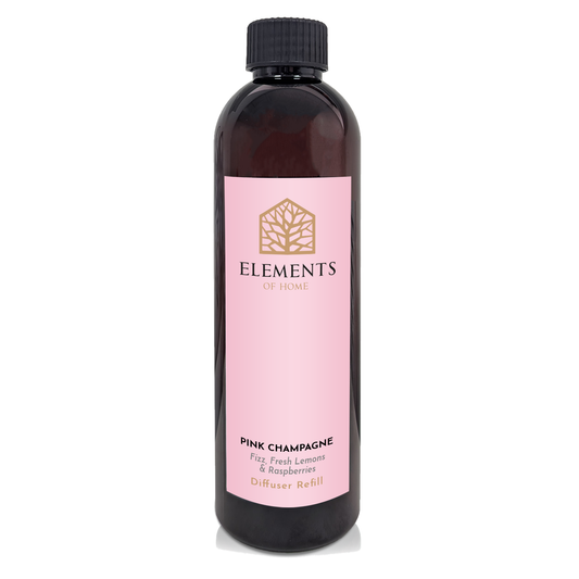 Pink Champagne reed diffuser refill bottle – Elements of Fragrance
