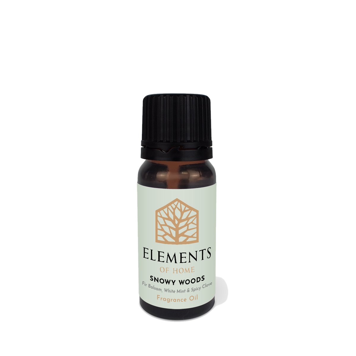 Snowy Woods fragrance oil in a 10ml amber dropper bottle – Elements of Fragrance