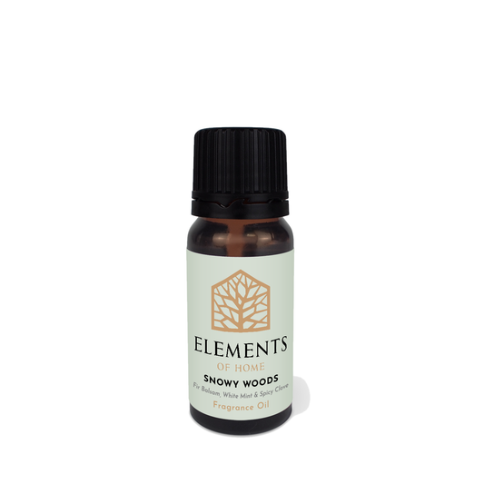 Snowy Woods fragrance oil in a 10ml amber dropper bottle – Elements of Fragrance