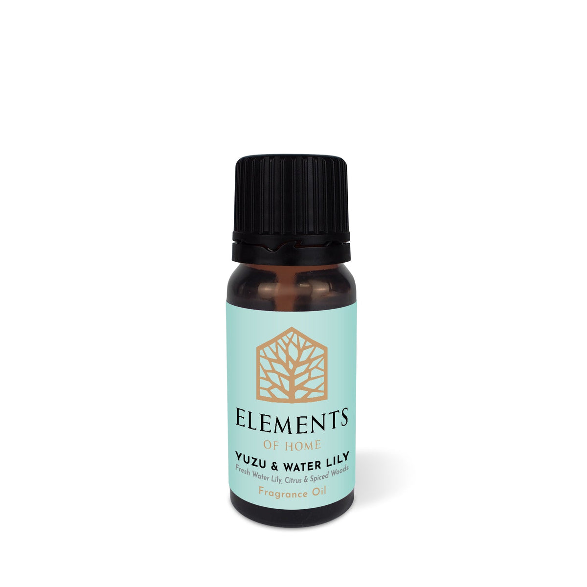 Yuzu & Waterlily fragrance oil in a 10ml amber dropper bottle – Elements of Fragrance