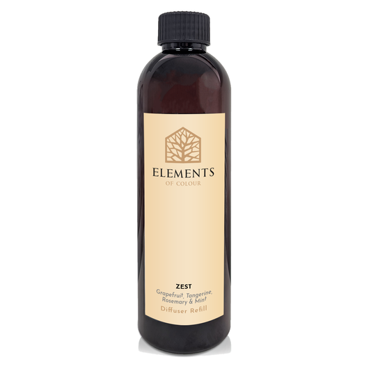Zest reed diffuser refill bottle – Elements of Fragrance